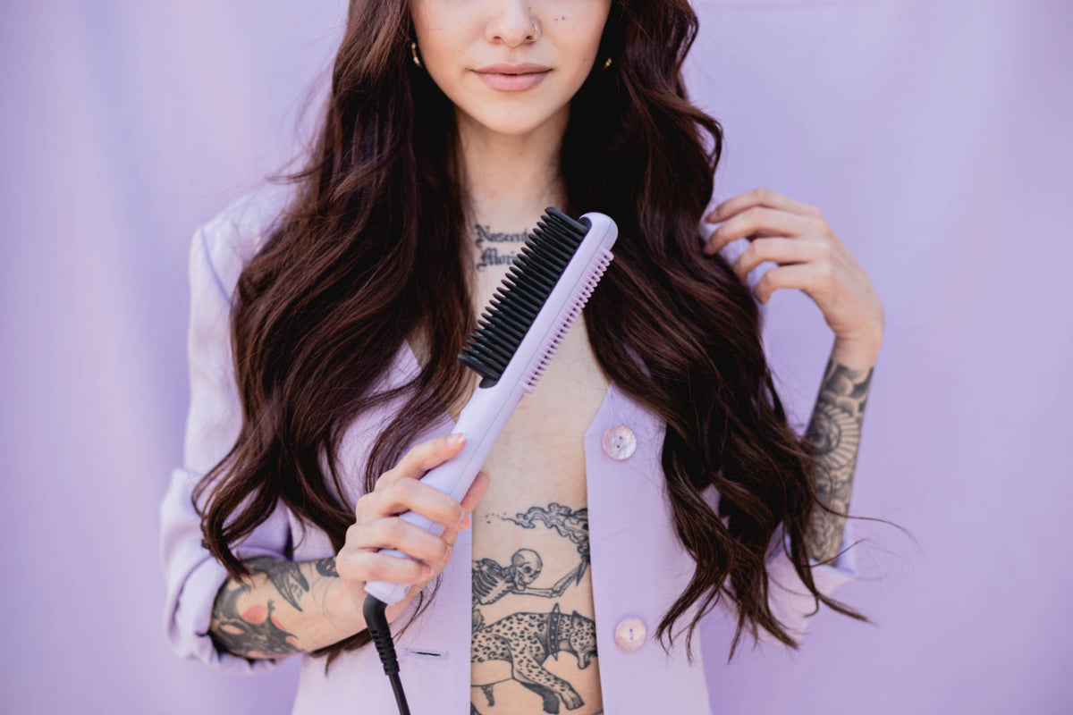 Styling Comb Pro- Electric Lilac