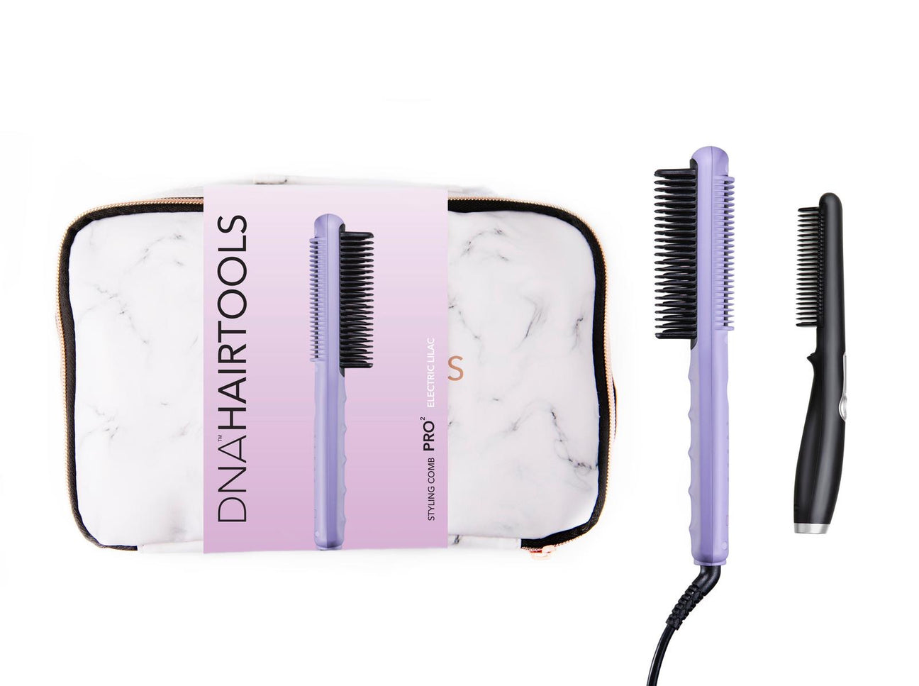 Styling Comb Bundle Electric Lilac DNAHAIRTOOLS