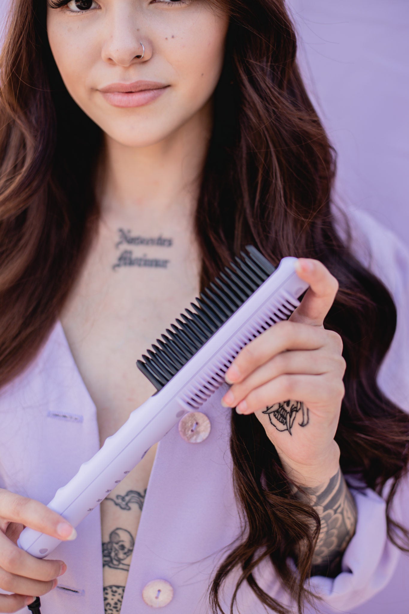 Styling Comb Pro- Electric Lilac – DNAHAIRTOOLS